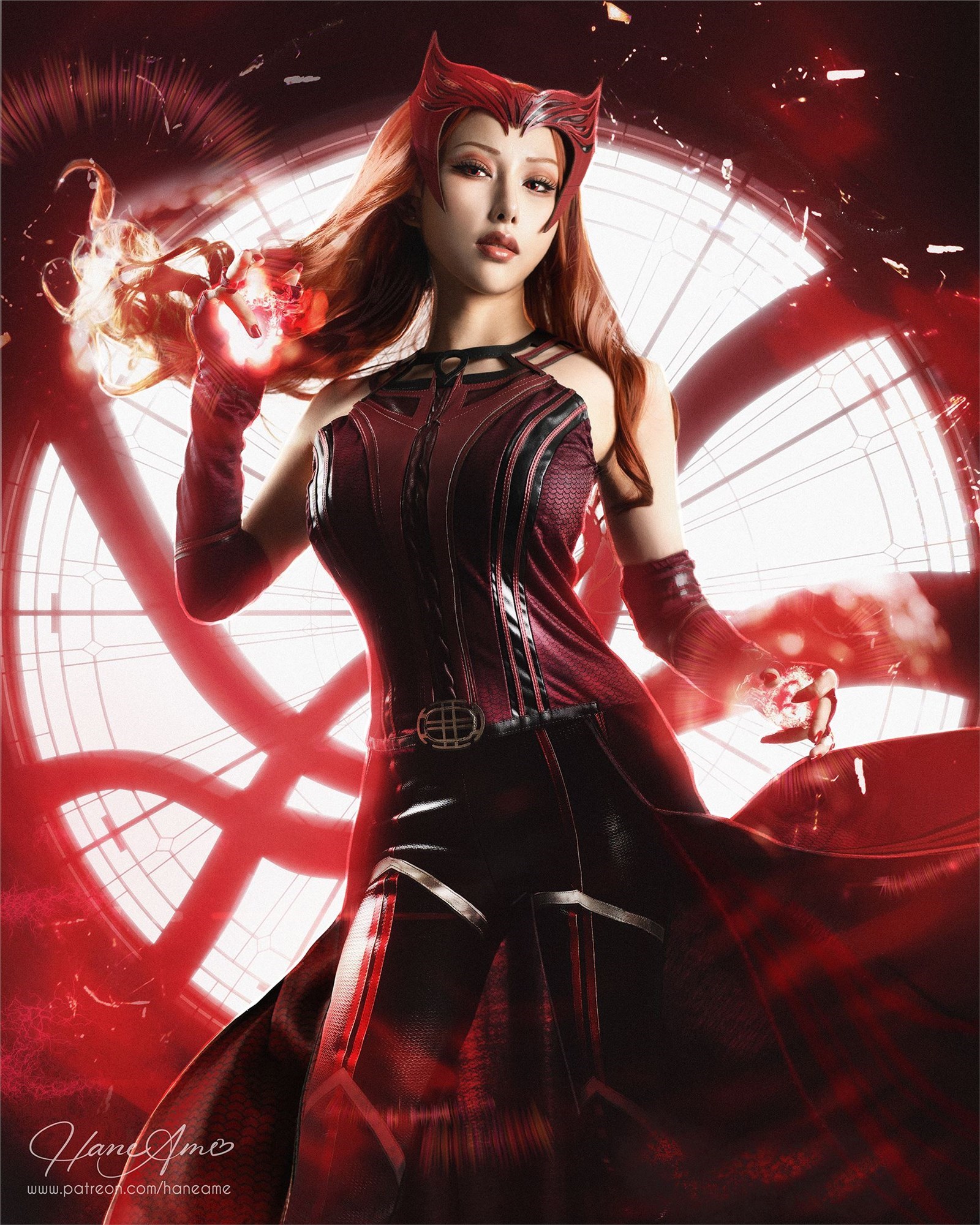 Rain waves_ HaneAme - NO.156 Marvel Crimson Witch(18)